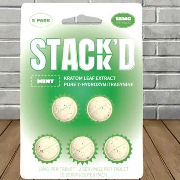 STACKD-Pure-7-Hydroxymitragynine-Tablets-5ct-Mint